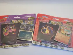 2 ~ Pokemon Ascended Heroes Charmander & Gastly Tech Sticker Collection Packs - Image 1