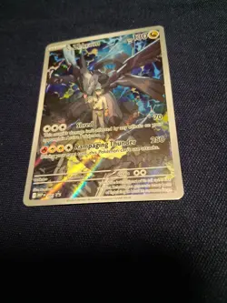 Pokemon N's Zekrom MEI: Mega Evolution Promo 037 Full Art Holo Basic 130 HP - Image 5
