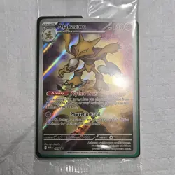 Pokemon TCG Alakazam 009 Me: Mega Evolution Promo Holo Stage 2 Psychic 140 HP - Image 1
