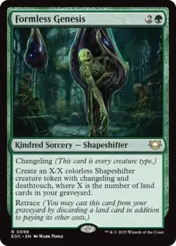 Formless Genesis - Near Mint MTG Commander: Edge of Eternities - Image 1