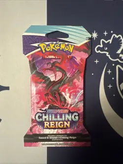 Pokemon TCG - Chilling Reign Sleeved Booster Pack (SEALED) - Image 1