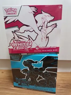 Pokemon TCG Black Bolt & White Flare Pokemon Center ETB (PC ETB) New And Sealed - Image 1