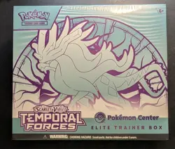 Pokemon TCG: Temporal Forces Pokemon Center Exclusive ETB Walking Wake (SEALED) - Image 1