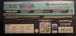 Pokemon TCG: Temporal Forces Pokemon Center Exclusive ETB Walking Wake (SEALED) - Image 4