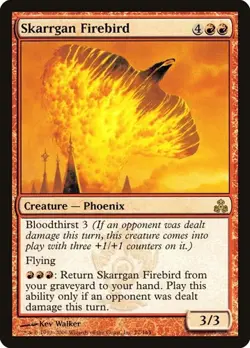 Skarrgan Firebird - Foil Guildpact MP MTG - Image 1