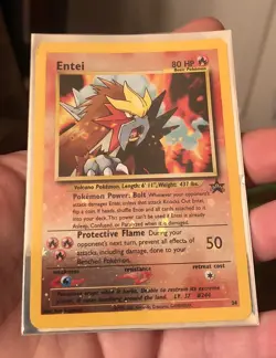 Pokemon TCG Entei Holo Promo #34 In Sleeve - Image 1