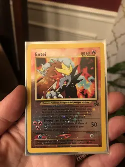 Pokemon TCG Entei Holo Promo #34 In Sleeve - Image 3