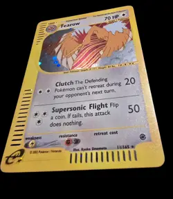 Pokemon TCG Fearow 11/165 Expedition Holo VINTAGE LP - Image 3