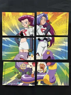 2001 Topps Pokemon Johto Series 3 Puzzle Set #P01-P06 - Non Foil Set - NM (#2) - Image 2