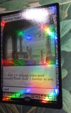 Ancient Tomb Zendikar Expeditions Foil Full Art Mint MTG Magic The Gathering TCG - Image 3