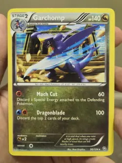 2012 Garchomp 90/124 Dragons Exalted Holo LP Pokemon TCG - Image 1