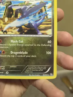 2012 Garchomp 90/124 Dragons Exalted Holo LP Pokemon TCG - Image 4