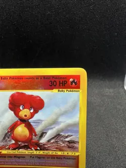 Pokemon Expedition Magby Reverse Holo Rare 17/165 LP - Image 2