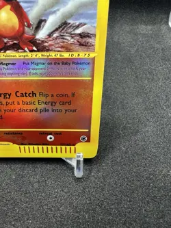 Pokemon Expedition Magby Reverse Holo Rare 17/165 LP - Image 5