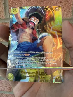One Piece CCG Monkey.D.Luffy OP15-119 SEC EN - Image 1