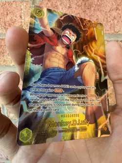 One Piece CCG Monkey.D.Luffy OP15-119 SEC EN - Image 3