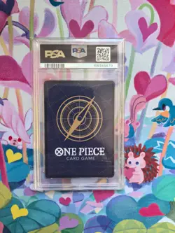 PSA 10 GEM MINT Japanese One Piece 2022 PERONA OP01-077 BOX TOPPER - Image 2