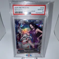 One Piece CCG Boa Hancock PSA Magazine Exclusive Promo OP07-038 PSA 10 Gem Mint - Image 1