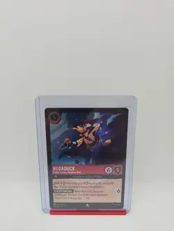 Disney Lorcana Winterspell - Negaduck Public Enemy Number One 116/204 -Cold Foil - Image 1