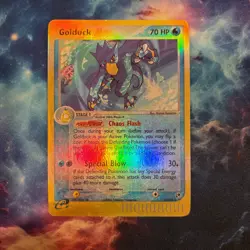Golduck 17/100 Reverse Holo Rare EX Sandstorm E Series 2003 Pokemon Card - Image 1
