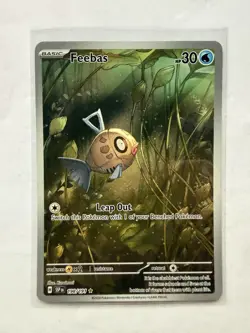 Feebas 198/191 Illustration Rare Card 2024 Surging Sparks Pokemon TCG NM-M - Image 1