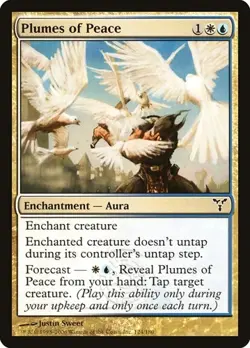 2x Plumes of Peace - Foil Dissension MP MTG - Image 1