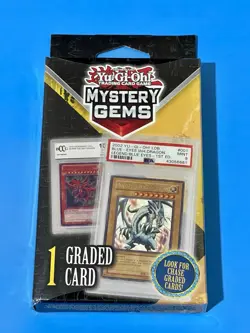 Mystery Gems | 1 Graded Card Box | New & Sealed | YuGiOh! - Image 1