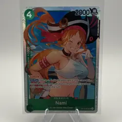 Bandai One Piece Card Game Nami OP14-031 Special Alt Art Foil (English) - Image 1