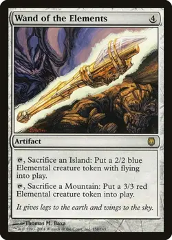 Wand of the Elements - Foil Darksteel MP MTG - Image 1