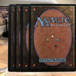 MtG card, 4x Dragon Engine, Antiquities, artifact creature 1994 LP - Image 2
