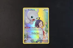 Castform TG11/TG30 Holo Shiny Pokemon TCG Card Lost Origin 2022 NEAR MINT - Image 1
