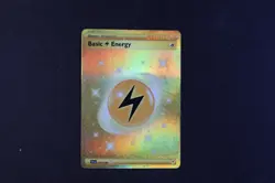 Lightning Energy 257/198 Holo Shiny Pokemon Card Scarlet Violet Base Light Play - Image 1