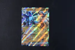 Lucario ex 082/142 Holo Shiny Pokemon Shiny TCG Card Stellar Crown NEAR MINT - Image 1