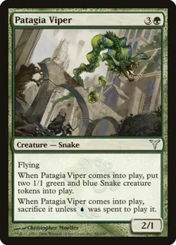 Patagia Viper - Foil Dissension MP MTG - Image 1