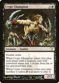 Crypt Champion - Foil Dissension MP MTG - Image 1