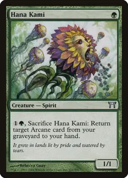 2x Hana Kami - Foil Champions of Kamigawa MP MTG - Image 1