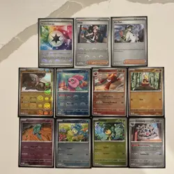 Pokemon TCG Black Bolt & White Flare Poke Ball Cards Lot of 11 NM/M - Image 1