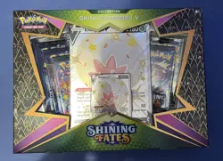 Pokemon TCG Shining Fates Shiny Eldegoss V Collection Box Factory Sealed - Image 1