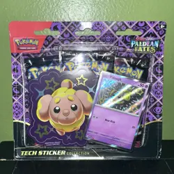 Pokemon Scarlet & Violet Paldean Fates Tech Sticker Collection - Fidough - Image 1