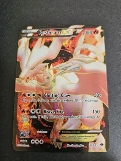 Reshiram EX (Full Art) 95/99 Pokemon Next Destinies Rare Holo - Image 1