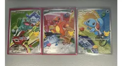 Pokemon - First Partner Illustration Collection Series 1 | Gen 1 Starters | NM - Image 1