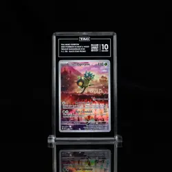 Teal Mask Ogerpon - T.M. - Pokemon Center Promo #123 TAG 10 with Green SlabMag - Image 1