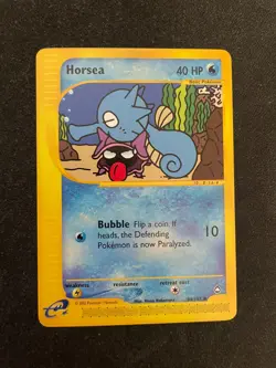 Horsea 84/147 Aquapolis Pokemon TCG - LP+ - Image 1