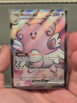 Blissey ex 201/167 Ultra Rare Twilight Masquerade Pokemon NM/VLP - Image 1