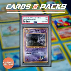 Carte Pokemon Sabrina's Gengar #94 Japanese Holo Gym Challenge PSA 7 - Image 1