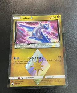 2018 Pokemon Sun & Moon Celestial Storm Latios Prism Star #108/168 - Image 1
