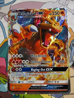 Pokemon Tcg Wild Fire Lot # 515262 Charizard Gx, Skeledirge Ex, Team Rockets - Image 1