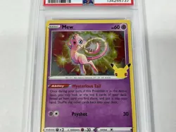 2021 POKEMON CELEBRATIONS #011 MEW PSA 9 - Image 3