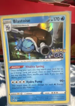 Blastoise 017/078 Pokemon GO Holo - Image 1