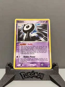 Pokemon TCG Unown L Holo EX Unseen Forces - MP - Image 1